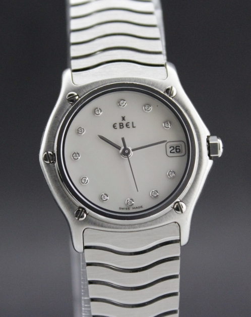 (image for) EBEL LADY STEEL "MOP" DIAMOND WATCH / NEW MODEL